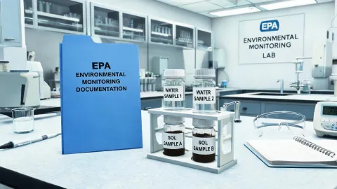 Environmental monitoring sample analysis
