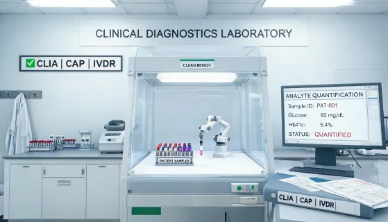 Clinical diagnostics laboratory