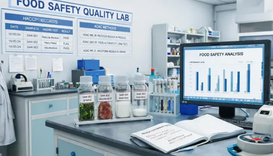 Food safety and quality lab